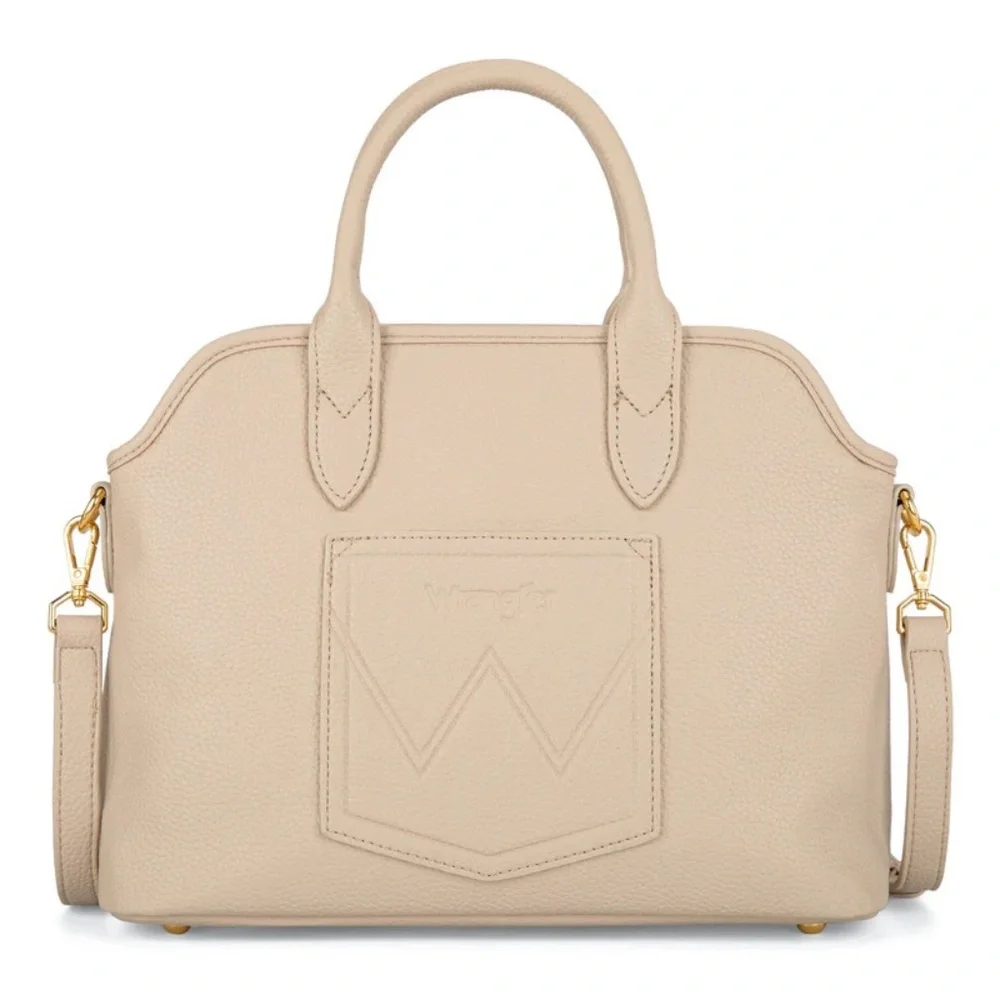 Wrangler Top Handle Tote/Crossbody - Tan
